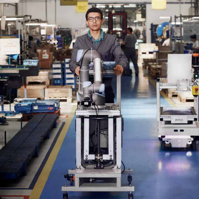 RG6 Tutucu Cognex Görsel Sistemli Ur3 Cobot Endüstriyel Robotik Kol