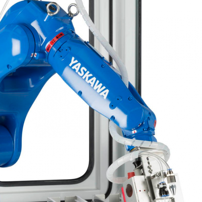 Yaskawa MOTOMAN GP8 Freze Manipülatörü Kol Kaldırma Pick için Endüstriyel Robot 0