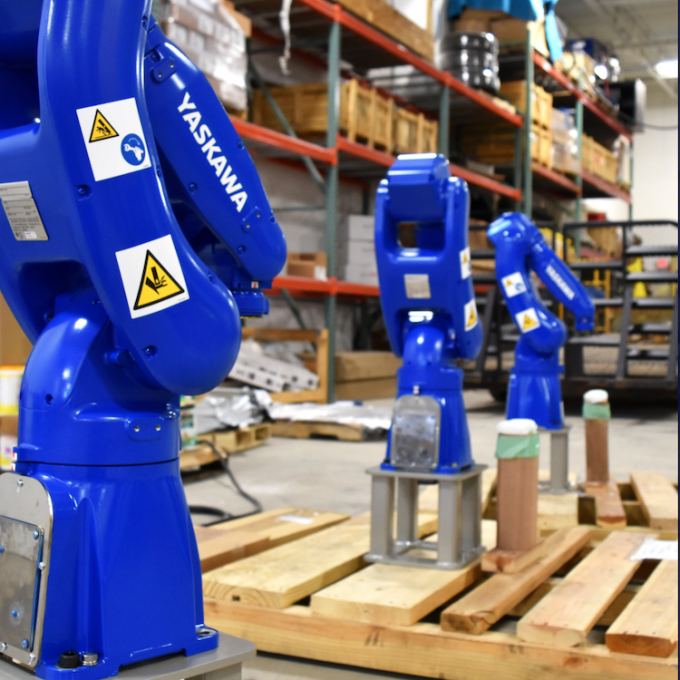 Yaskawa MOTOMAN GP8 Freze Manipülatörü Kol Kaldırma Pick için Endüstriyel Robot 2
