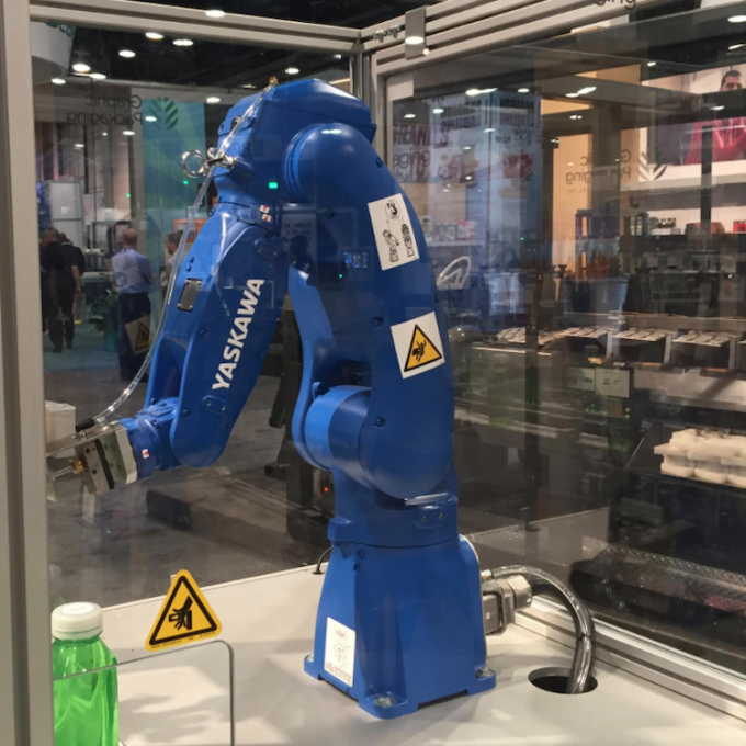 Yaskawa MOTOMAN GP8 Freze Manipülatörü Kol Kaldırma Pick için Endüstriyel Robot 3